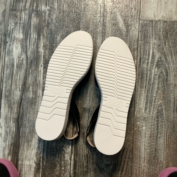 SOUL Naturalizer Black Slingback Flats Size 9 Wide - Picture 8 of 12